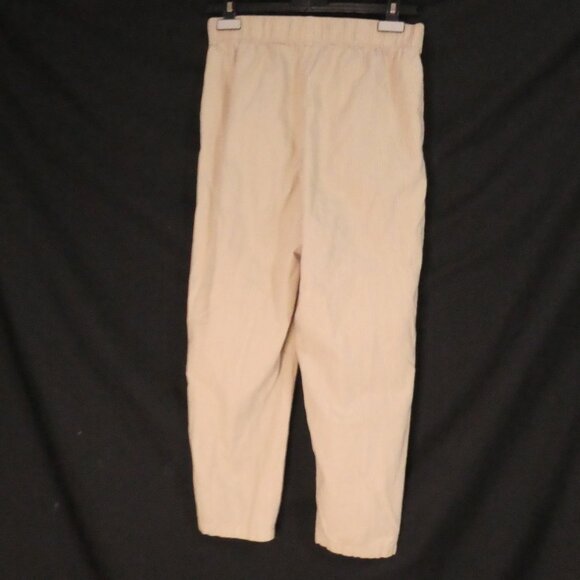 UNIQLO | medium | Striped Cotton Pajama - Loungewear Pants W/ Front Pockets - Picture 2 of 16